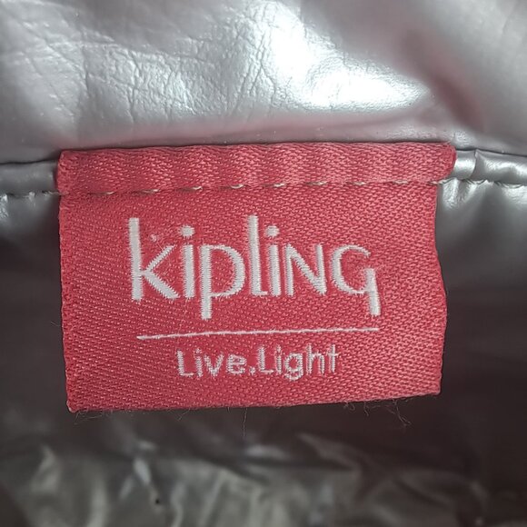 Bag Kipling KICHIROU FLEX Pink Gold - Used - Classic Everyday Style - FAST SHIP - Picture 9 of 15